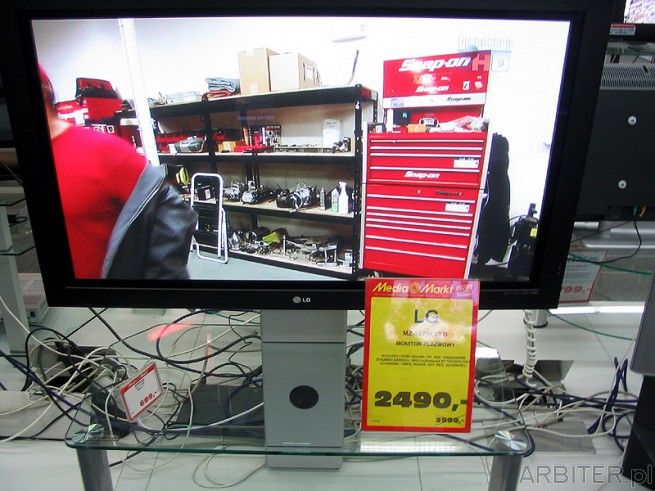 LG monitor plazmowy cena 2490PLN. Mała kasa i mała rozdzielczość - 852x480. ...